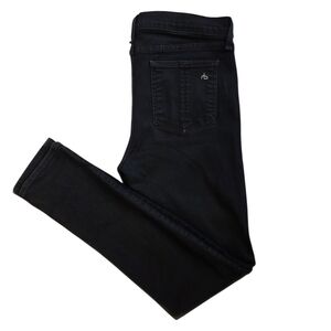 Rag & Bone Black Skinny Denim